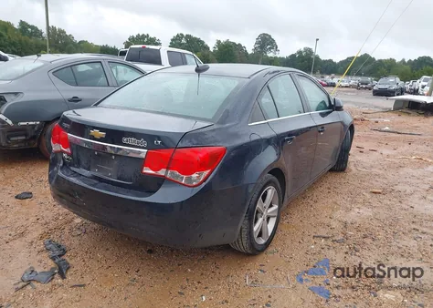 2015 Chevrolet Cruze Lt из США, поврежденный, VIN 1G1PE5SB2F7193417